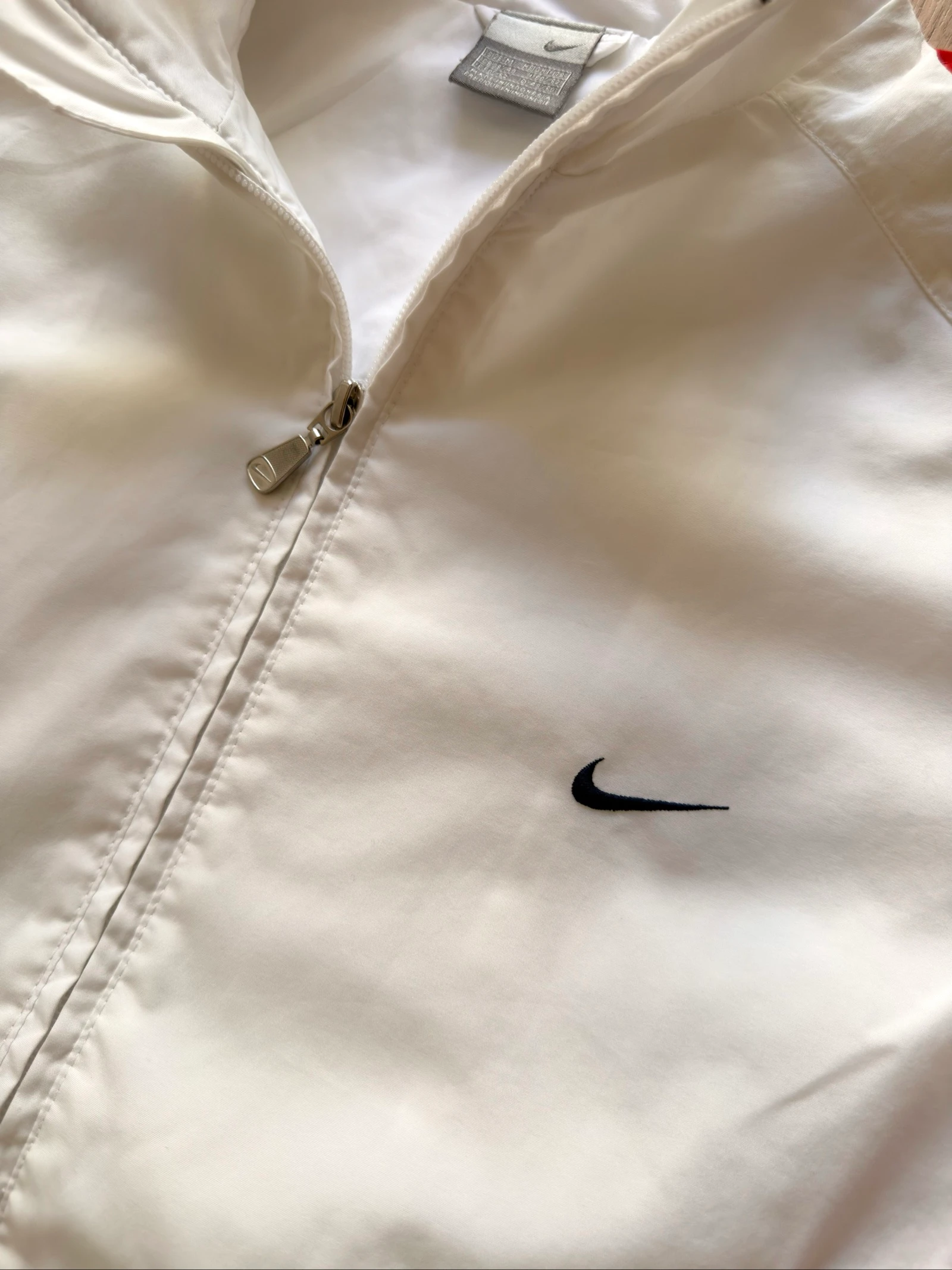 Nike Air Vintage 90s Track Jacket White & Red - Rare 1999 Archive Piece - Size M/L – photo 2
